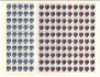 2935 - 2936 Známky československých měst, PA (100), kompletní archy, obsahují  čísla  + data tisku 4.X.89, 26.IX.89