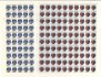 2935 - 2936 Známky československých měst, PA (100), kompletní archy, obsahují  čísla  + data tisku 6.XII.89, 28.IX.89