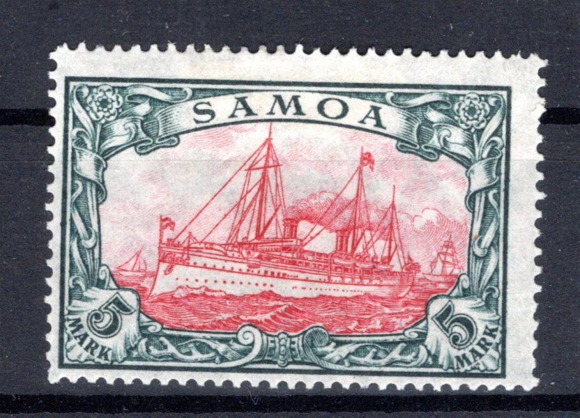 Samoa - Mi. 23, výplatní, císařská jachta