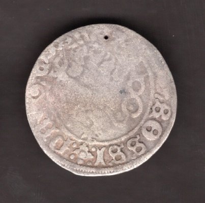 Bohemika Prague grosch ND VLADISLAV II. Jagelon 1471-1516 Hás XXIII. RR!	TypHás#XXIII.  Ag. 2,55g  28mm mint Kutná Hora, small hole
