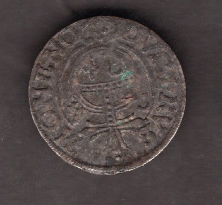 EAST Prussia 1 Poltorak 1625 George WILLIAM KOP#3906 Ag. 1,1g 19mm mint Kralowietc patina
