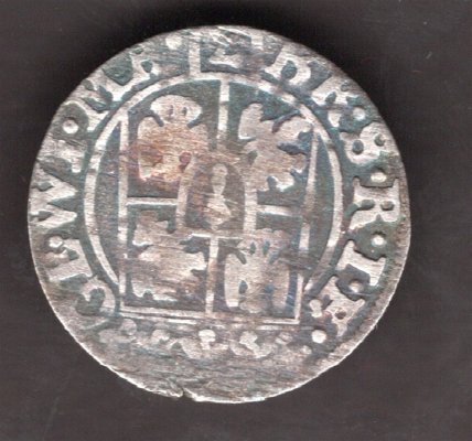 EAST Prussia 1 Poltorak 1627 George WILLIAM KOP#3906 Ag. 1,16g 19mm mint Kralowietc patina
