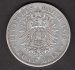 Deutches Reich 5 Mark 1876  H Koenig von Hessen LUDWIG III. J#67, Ag.900 27,68g, 38/3mm H Darmstadt