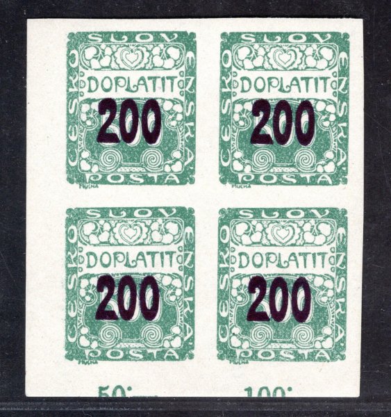 DL 41, doplatní, rohový 4blok s počítadly, 200/500 h zelená