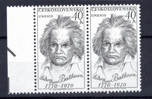 1813 Beethoven,  krajová  dvoupáska, spojené typy I + II