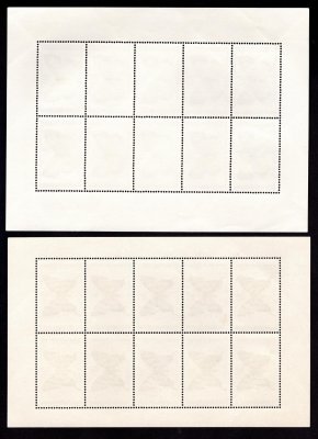 1526 - 1531; PL(10) Motýli - kompletní série, desky A,C,A,B,B,A