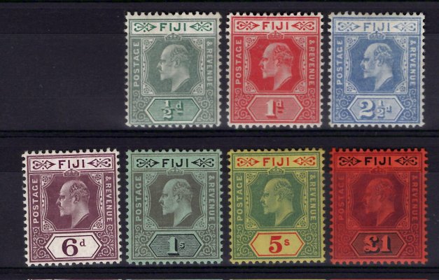 Fiji - SG. 118 - 24, Eduard