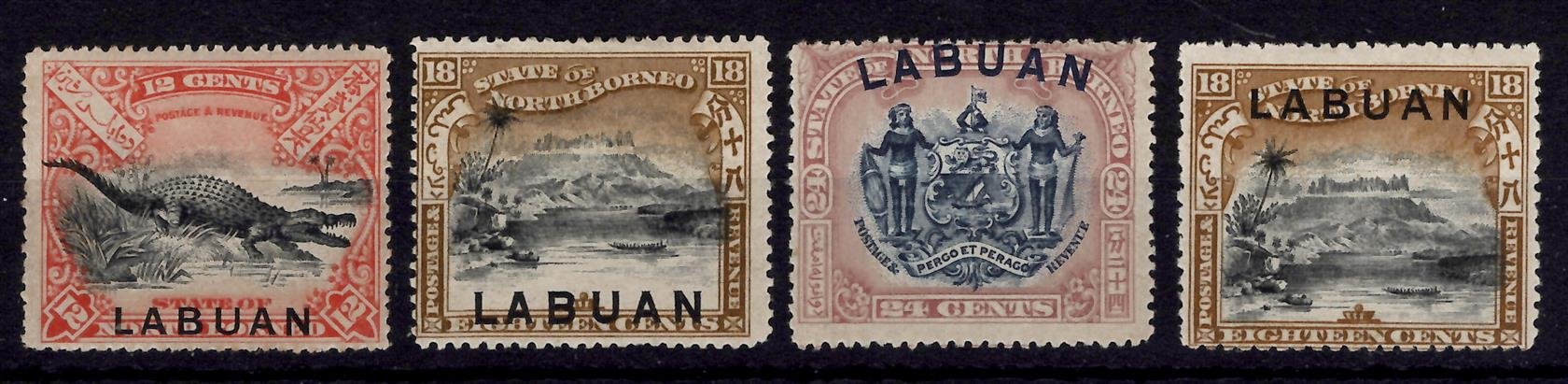 Labuan - SG. 98 - 101, výplatní