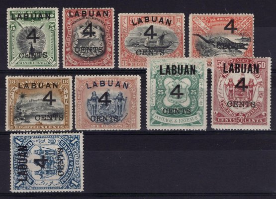 Labuan - SG. 102 - 10, výplatní