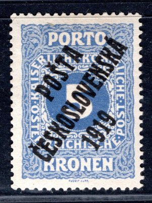 81  I. typ, 5 K modrá - Porto, zk.Mr. dvl