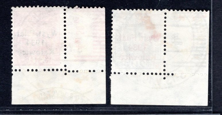 Polsko - Mi. 285 - 6, výstava známek, krásné rohové kusy s příležitostným razítkem, hledané, katalog 80,- Euro