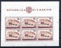 San Marino - Mi. 456  Klb.  poštovní Unie, katalog 320,- Euro
