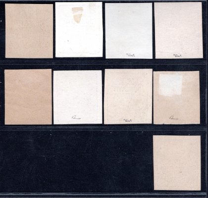 DL 1 - 11  ZT ex sestava černotisků na křídovém papíru