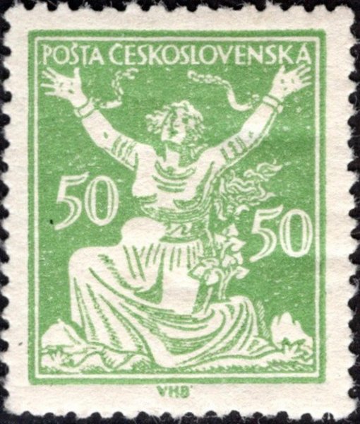 156 A DV, OR, vajíčko v pase, zelená 50 h, zkoušeno Gilbert