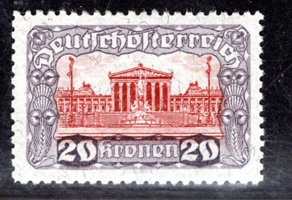 291 B, Parlament, řz 11 1/2, šedofialová 20 Kr