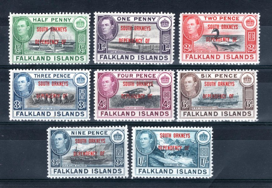 Falkland Islands Dependencies: Graham Land - kompletní sestava 