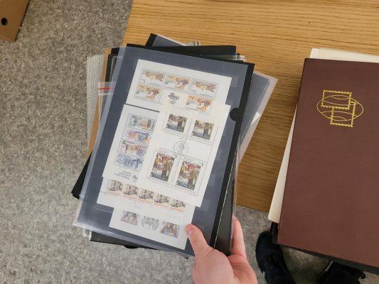 ČSSR II, Protektorát a další, skladová zásoba, nafocena ukázka, vyšší katalog, obsahuje například luxusní 1541 PL (10), z pozůstalosti