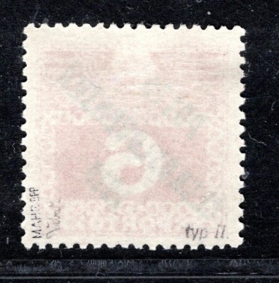 67 typ II, velká čísla 6 h červená, zk Ma,Vr