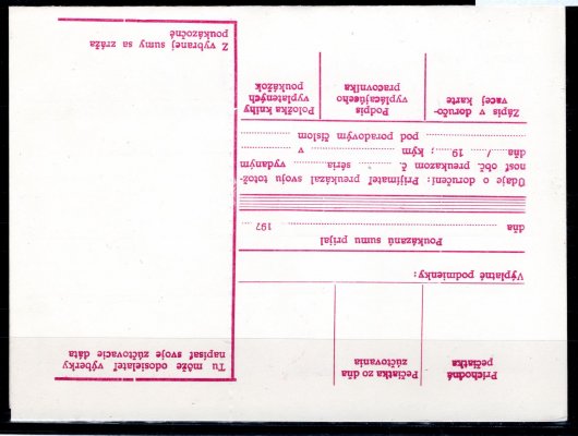 CPV  32 k  poštovní výběrka 60 h fialovákompletní