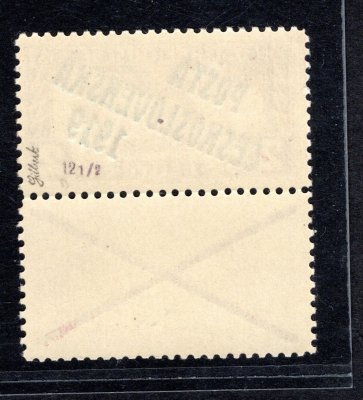 57 A KN ; typ III -  2 h hnědočervená nepřetišteným kuponem, zk. Gi