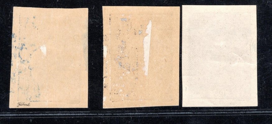 140 - 2 N  poškozené známky v obraze i na lepové straně