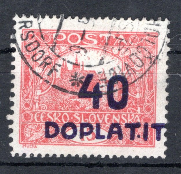 DL 30 typ II, příčkový typ, ZP 75/II. TD, raz. Dolní Holčovice, zk.Ka, drobná světlina, kat.Merkur 25000,- ,velmi vzácná a hledaná známka ! 