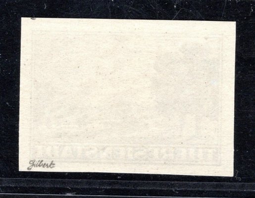PR 1 B  Terezín, nezoubkovaná připouštěcí známka, zk.Gi, hledané, katalogová cena 8000 Kč - stříhaná známka mnohem vzácnější než zoubkovaná, v katalogu podceněno 