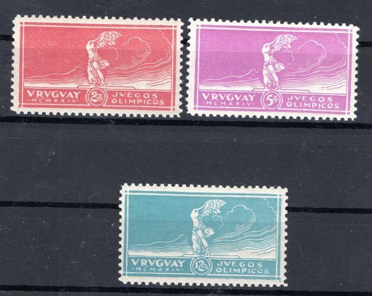 Uruguay - Mi. 285 - 7. Olympiada 1924, hledaná serie, 120 EU