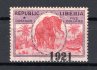 Liberia -  Mi. 221, přetisk 1921 - posun, kat. 120,- Eu