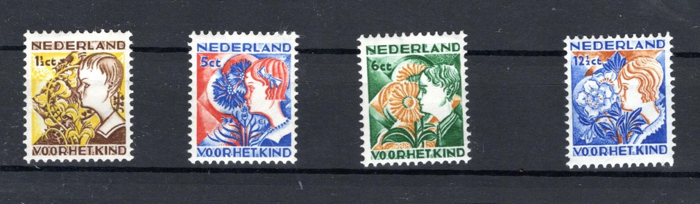 Holandsko - Mi. 253 - 6 A, kompletní řada