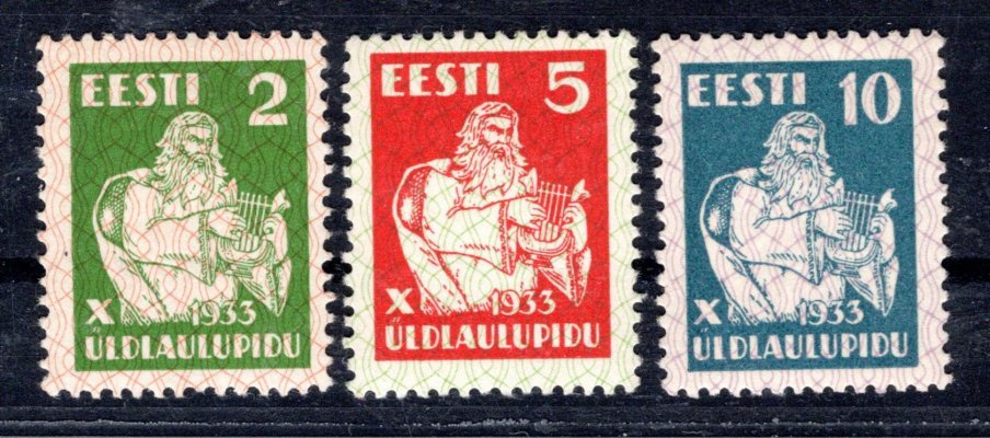 Estonsko - Mi. 99 - 101, festival, kompl. serie