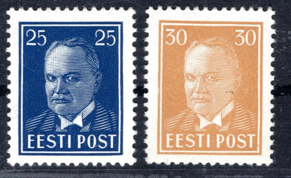 Estonsko - Mi. 1135 - 6, výplatní řada, prezident