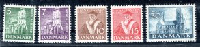 Dánsko - Mi. 228 - 32, 400 let od reformace