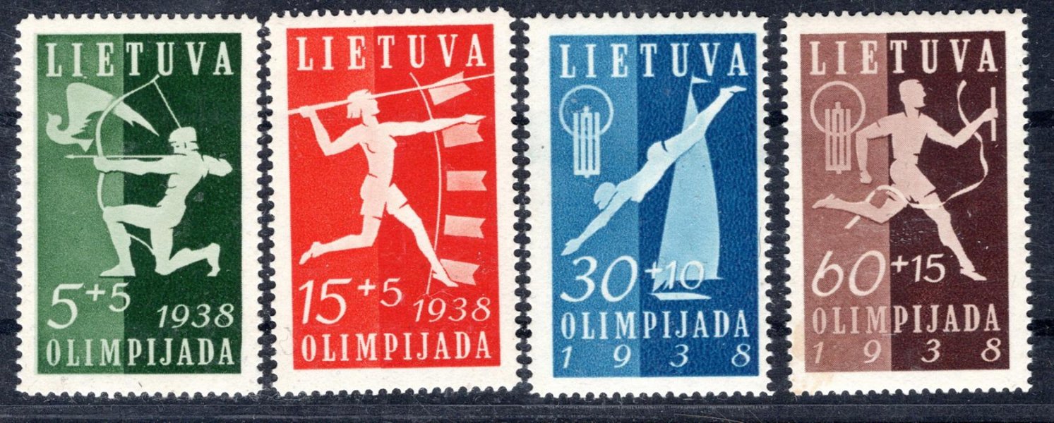 Litva - Mi. 417 - 20, národní sportovní hry