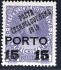 84 Typ I  Porto, 15/2 fialová, zk. Gi,Be