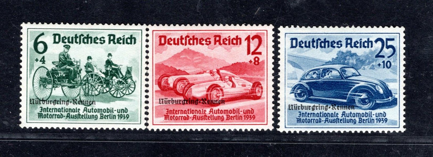 DR - Mi. 695 - 7, Nürburgring, hezká serie