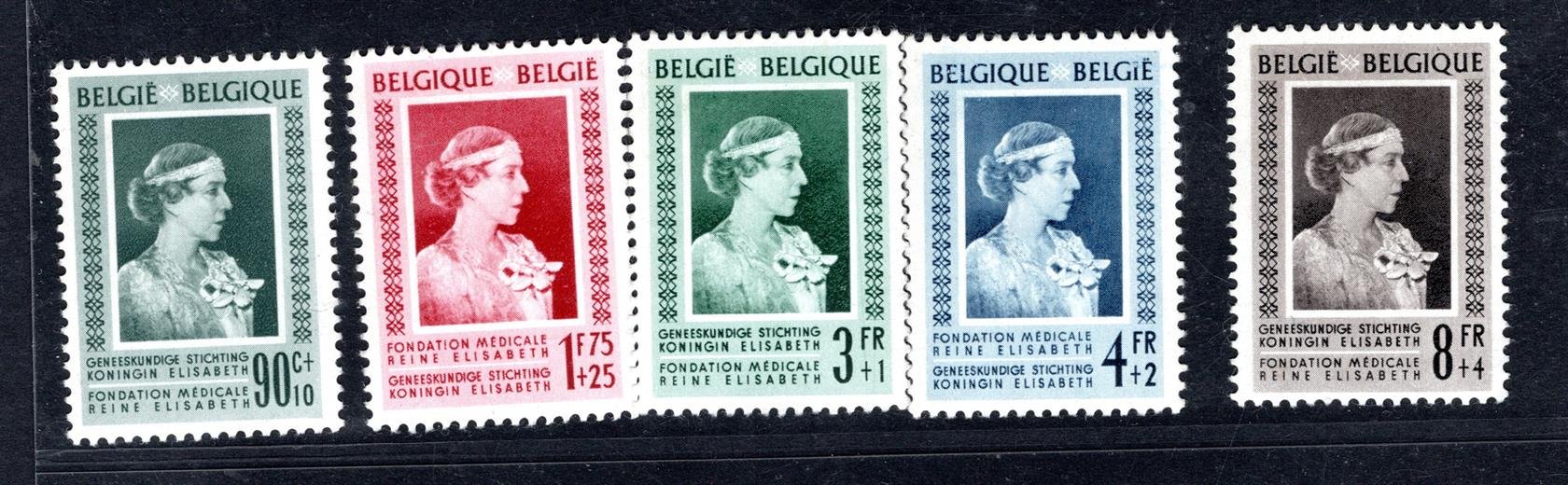 Belgie - Mi. 909 - 13, královna Elisabeth