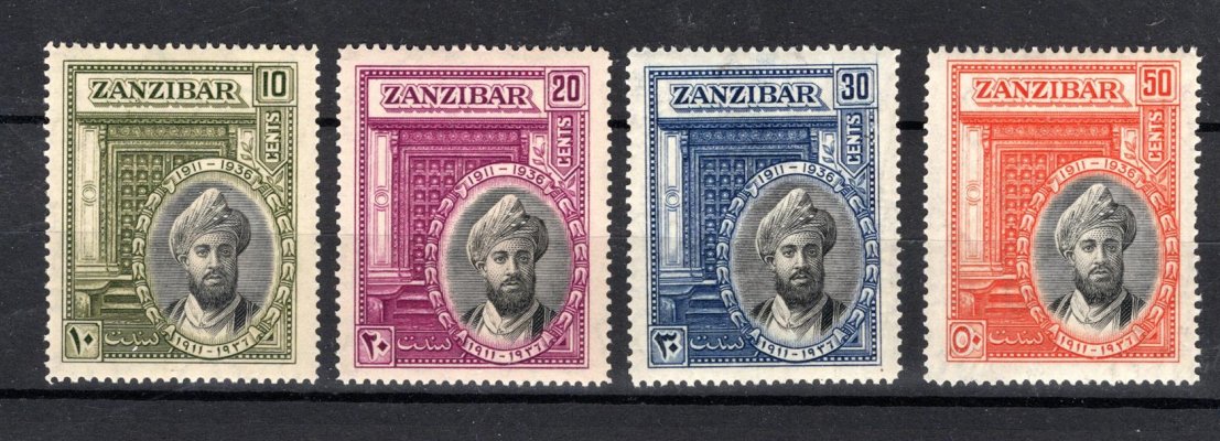 Zanzibar - SG. 323 - 6, hezká řada