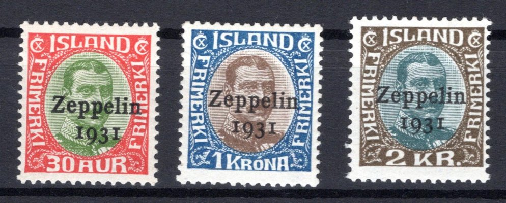 Island - Mi. 147 - 9, Zeppelin, hledaná řada