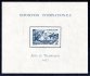 Guadeloupe - Mi. 137 - 42, Bl. 1 ,1937 kolonialní výstava kompletní vydání