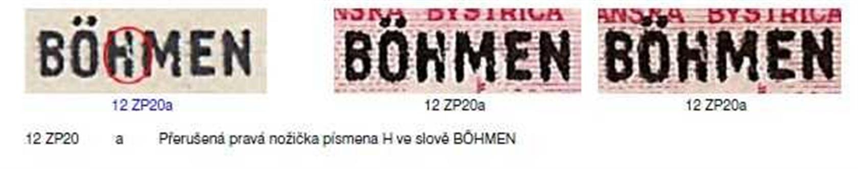 12  Bánská Bystrica, levý a pravý horní rohový 4 blok 1,50 K červená